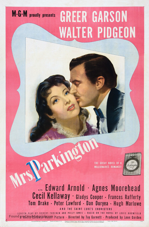 Mrs. Parkington - Movie Poster