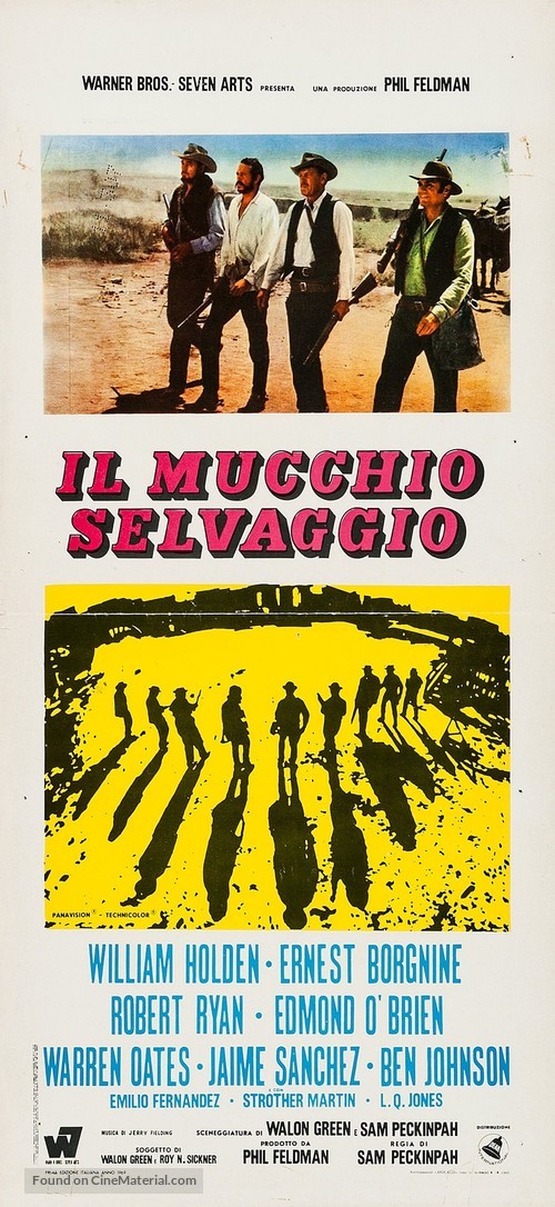 The Wild Bunch - Italian Movie Poster