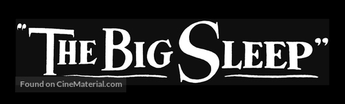 The Big Sleep - Logo