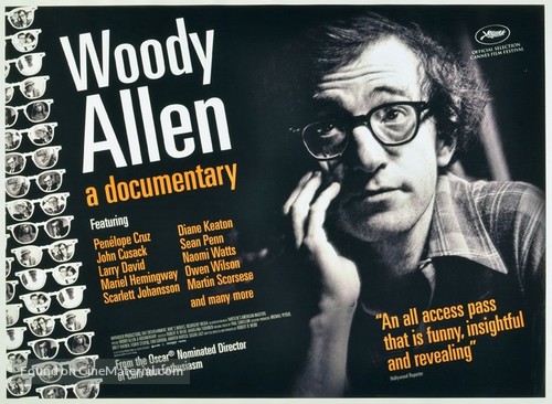 Woody Allen: A Documentary - British Movie Poster