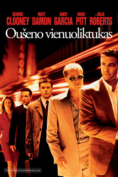 Ocean&#039;s Eleven - Lithuanian Movie Cover
