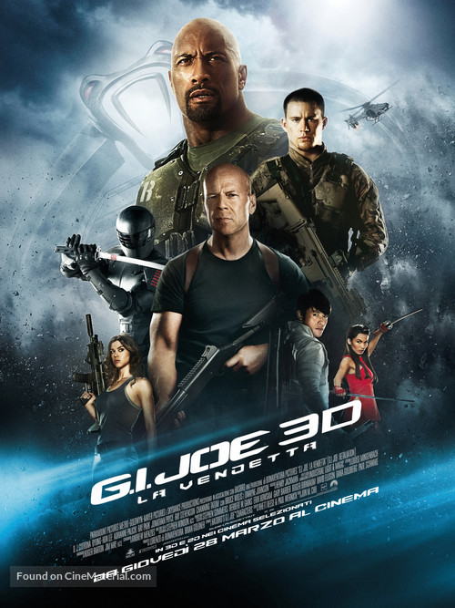 G.I. Joe: Retaliation - Italian Movie Poster