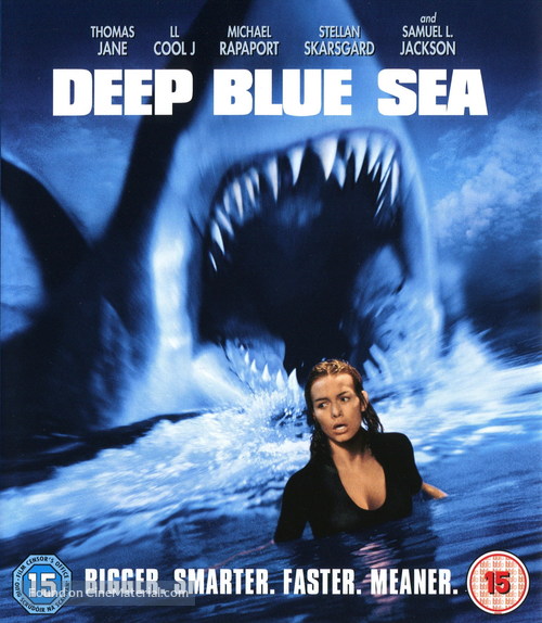 Deep Blue Sea - British Movie Cover
