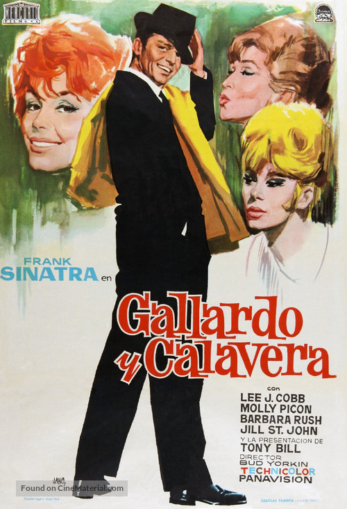 Come Blow Your Horn - Spanish Movie Poster