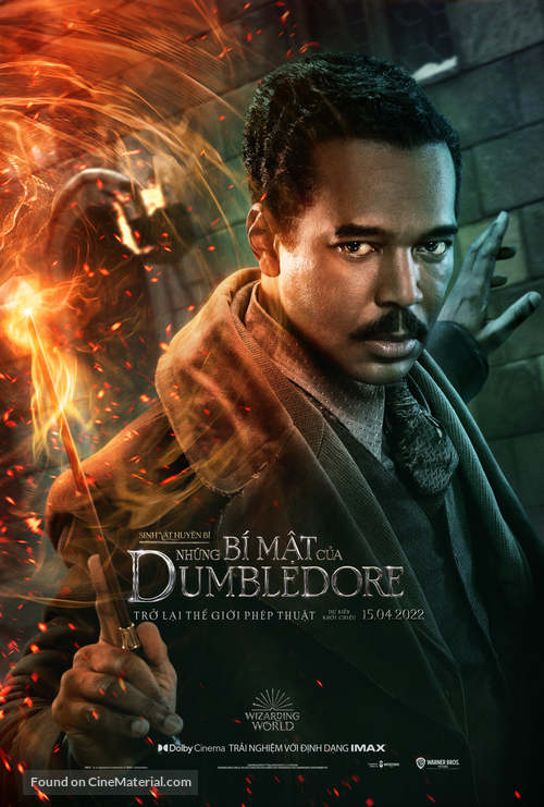 Fantastic Beasts: The Secrets of Dumbledore - Vietnamese Movie Poster