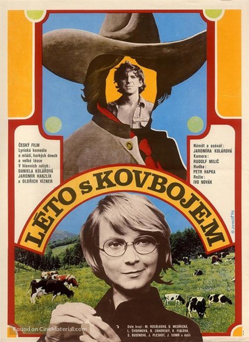 L&eacute;to s kovbojem - Czech Movie Poster