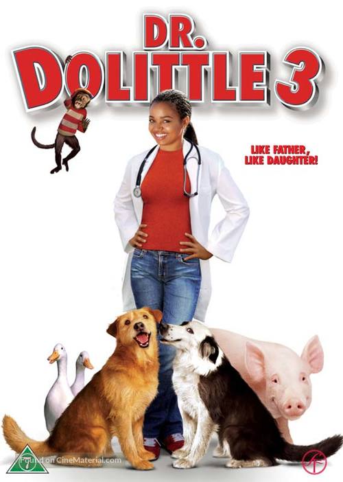 Dr Dolittle 3 - Danish DVD movie cover