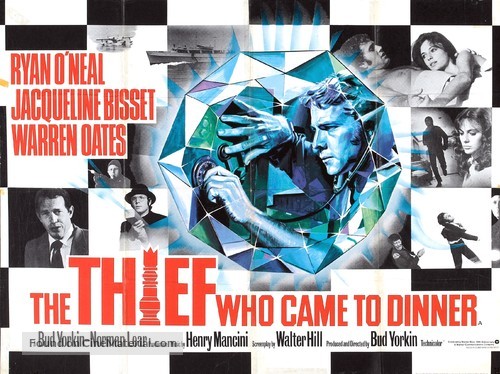 The Thief Who Came to Dinner - British Movie Poster