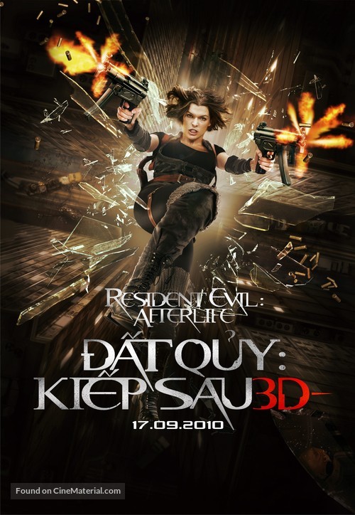 Resident Evil: Afterlife - Vietnamese Movie Poster