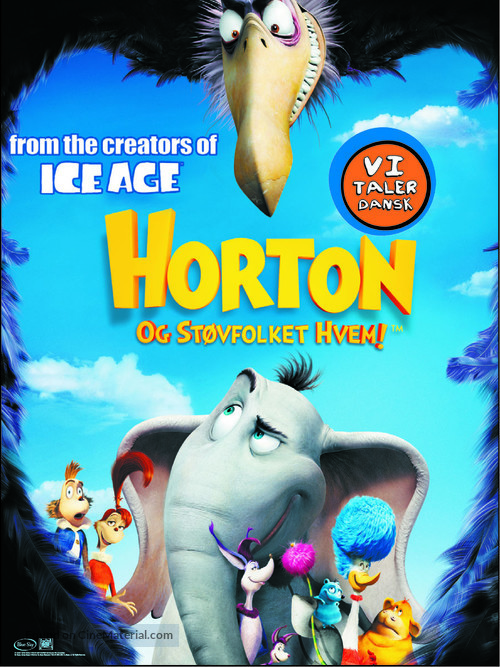 Horton Hears a Who! - Danish Movie Poster