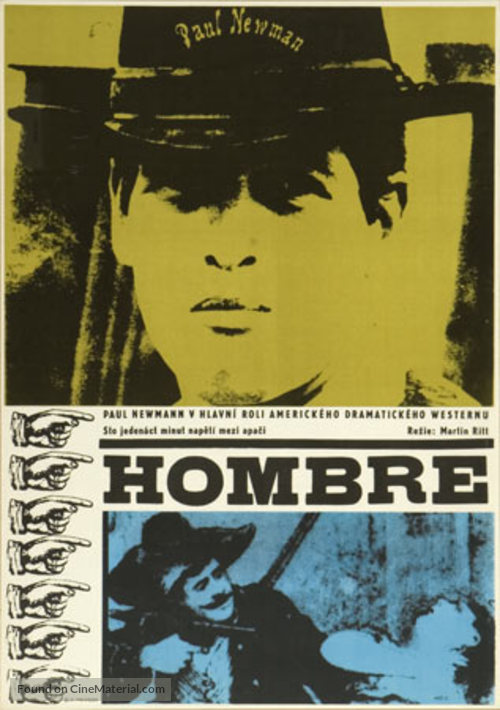 Hombre - Czech Movie Poster