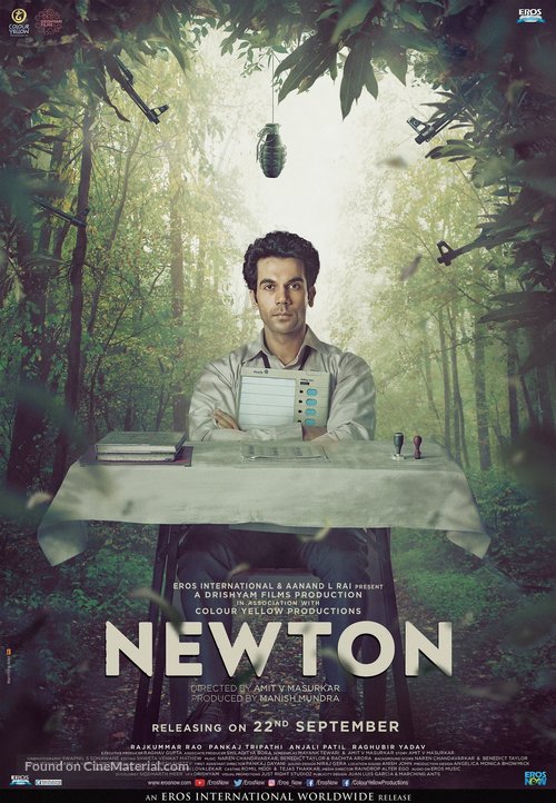 Newton - Indian Movie Poster