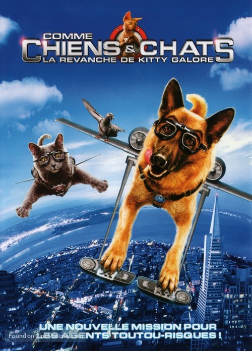 Cats &amp; Dogs: The Revenge of Kitty Galore - French DVD movie cover