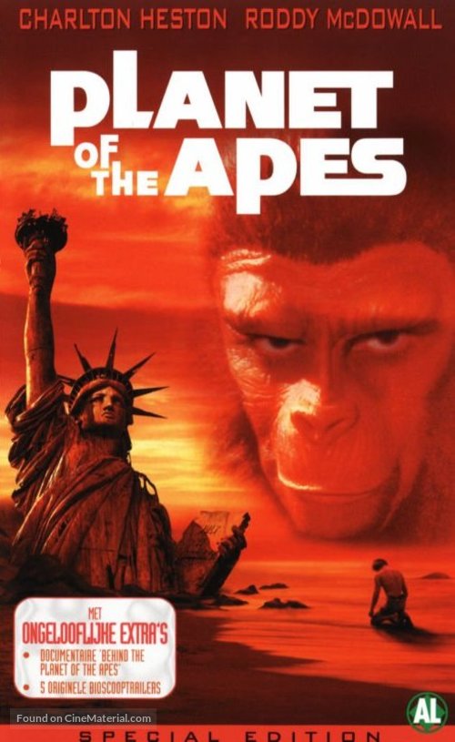 Planet of the Apes - Dutch Movie Cover