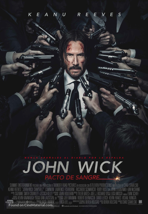 John Wick: Chapter Two - Spanish Movie Poster