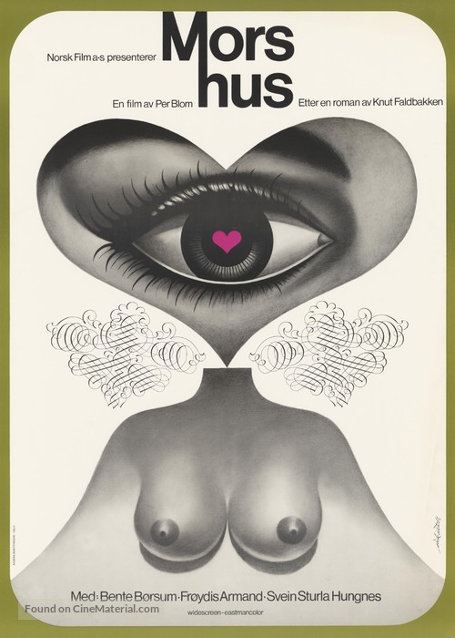 Mors hus - Norwegian Movie Poster