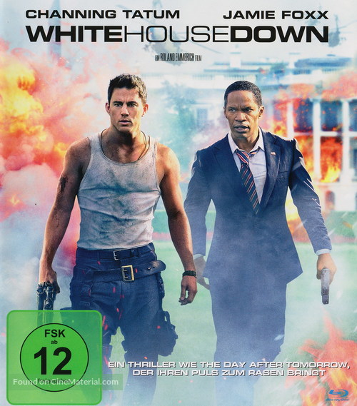 White House Down - German Blu-Ray movie cover