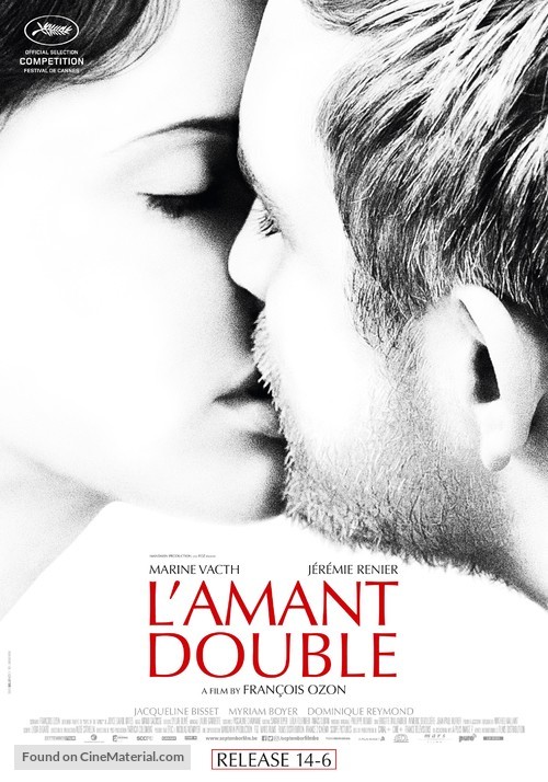 L&#039;amant double - Belgian Movie Poster