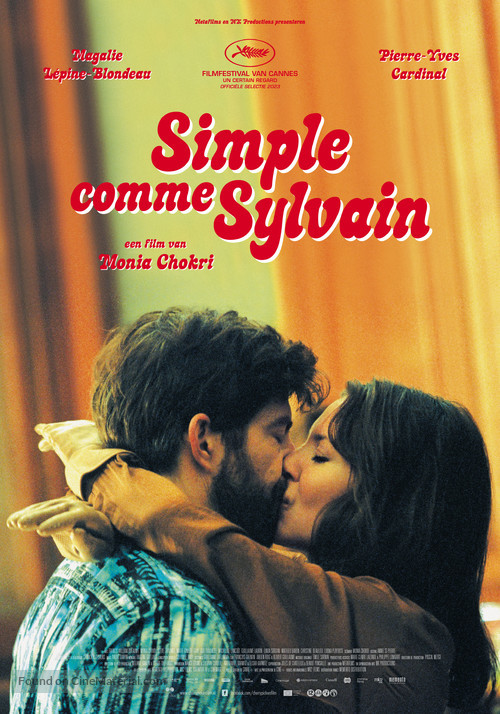 Simple comme Sylvain - Dutch Movie Poster