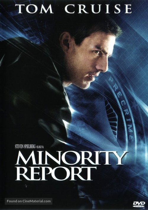 Minority Report - Finnish Movie Cover