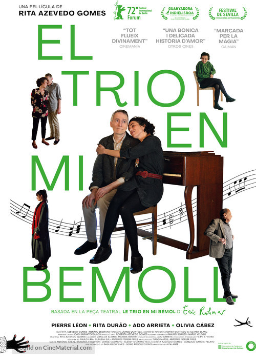 O Trio em Mi Bemol - Spanish Movie Poster