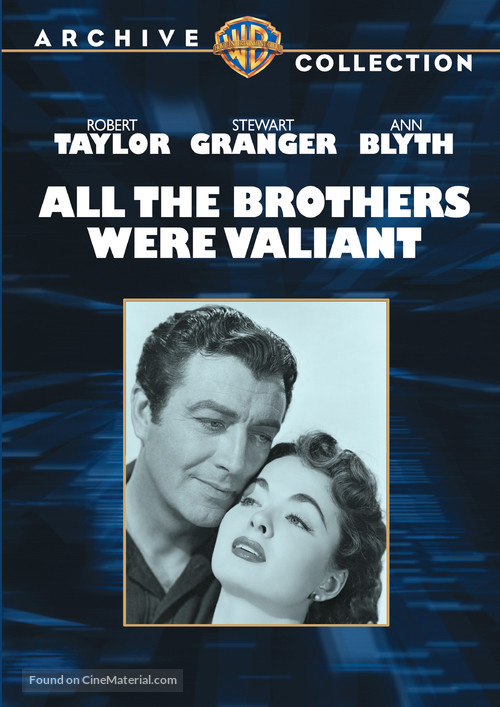 All the Brothers Were Valiant - DVD movie cover