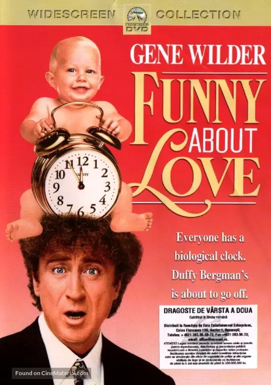 Funny About Love - Romanian DVD movie cover