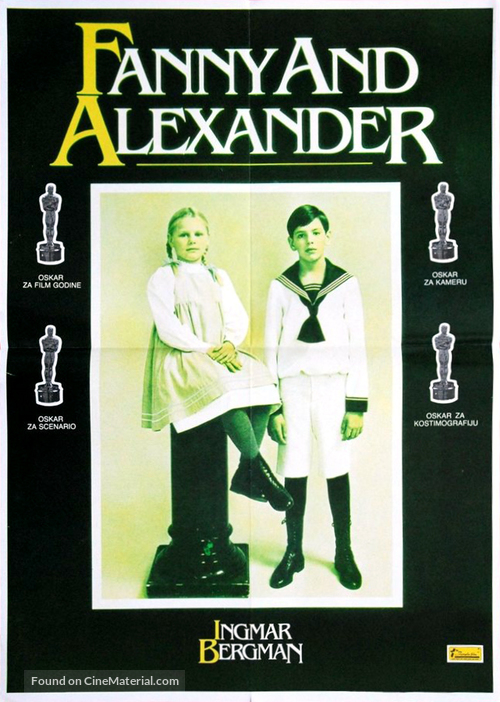 Fanny och Alexander - Yugoslav Movie Poster