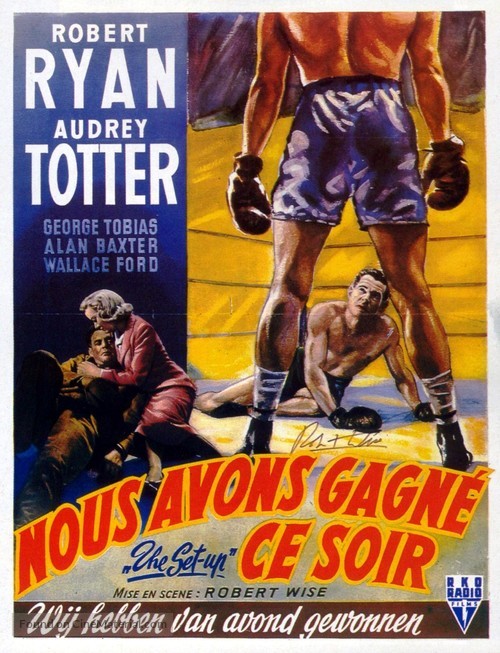 The Set-Up - Belgian Movie Poster