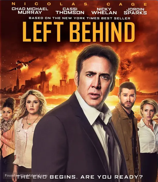 Left Behind - Blu-Ray movie cover