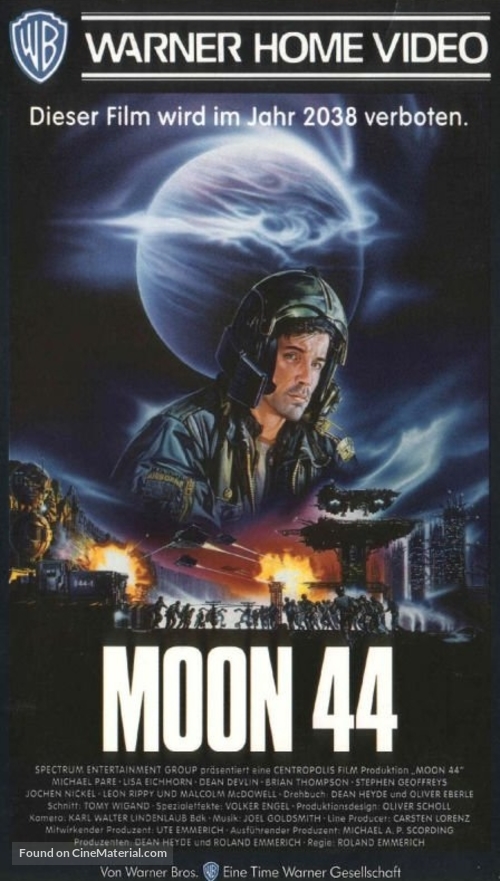 Moon 44 - German VHS movie cover