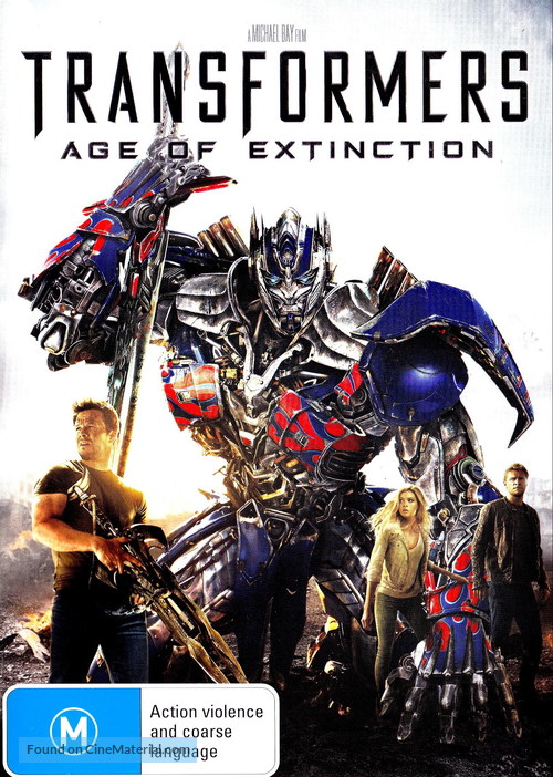 Transformers: Age of Extinction - Australian Movie Cover