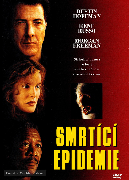 Outbreak - Czech DVD movie cover