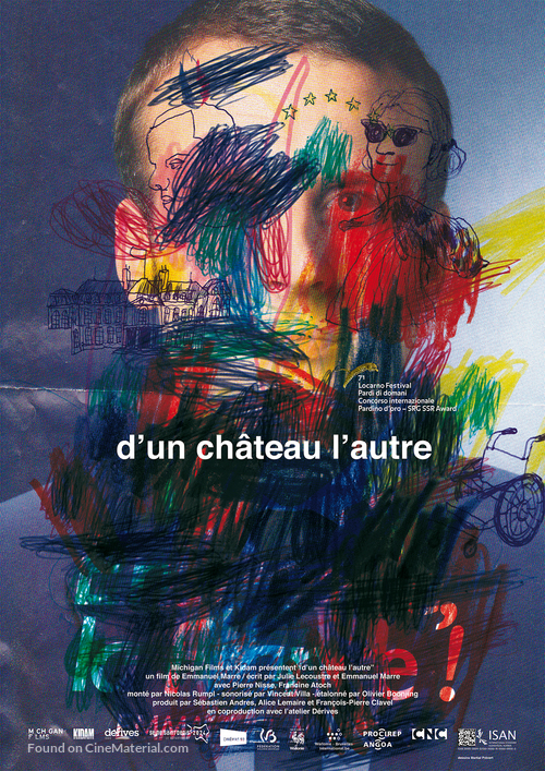 D&#039;un ch&acirc;teau l&#039;autre - Belgian Movie Poster