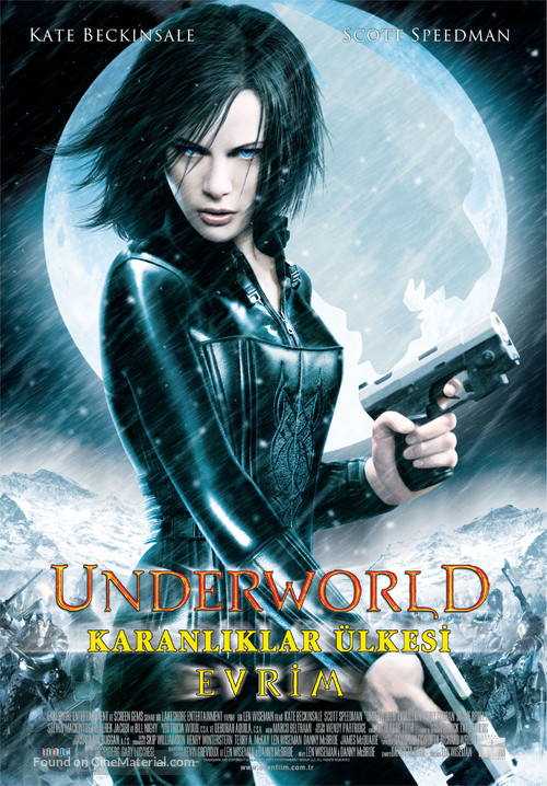 Underworld: Evolution - Turkish Movie Poster