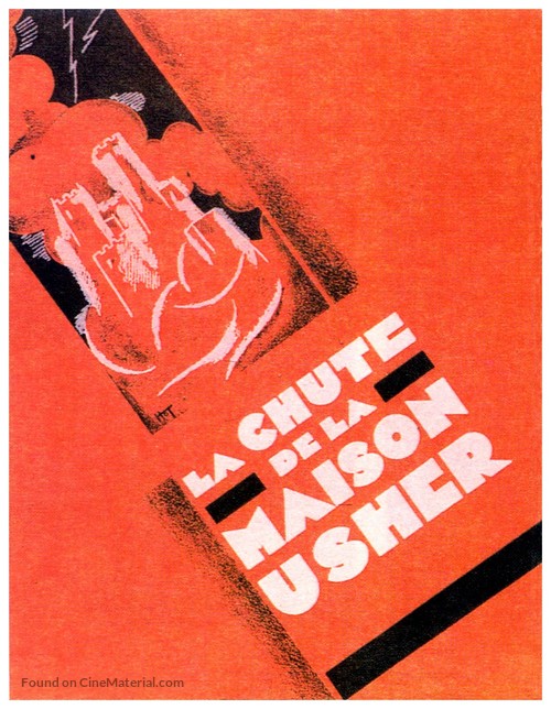La chute de la maison Usher - French Movie Poster