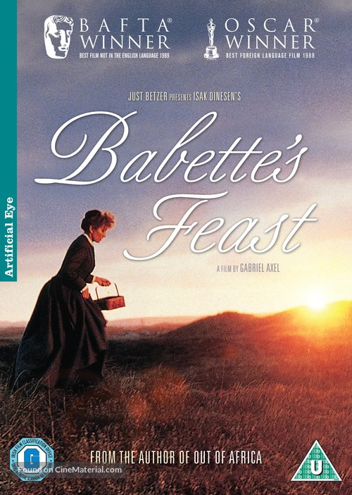 Babettes g&aelig;stebud - British DVD movie cover