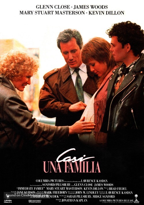 Immediate Family - Spanish Movie Poster