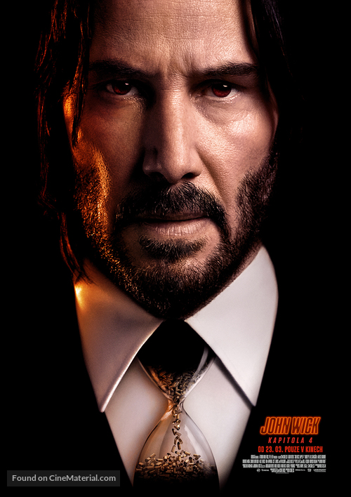 John Wick: Chapter 4 - Czech Movie Poster