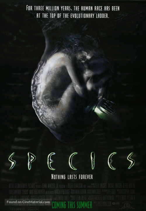 Species - Advance movie poster