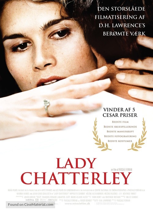 Lady Chatterley - Danish Movie Poster