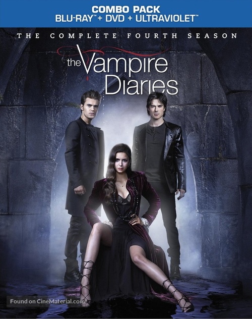 &quot;The Vampire Diaries&quot; - Blu-Ray movie cover
