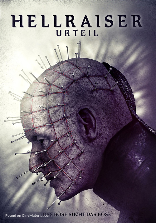 Hellraiser: Judgment - German Movie Cover