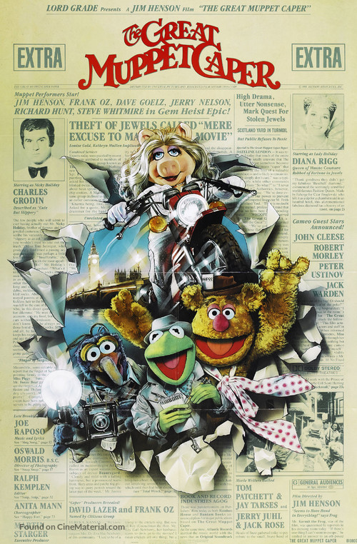 The Great Muppet Caper - Movie Poster