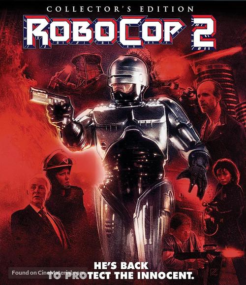 RoboCop 2 - Blu-Ray movie cover