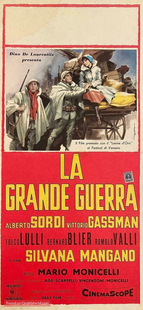 Grande guerra, La (1959) Italian movie poster