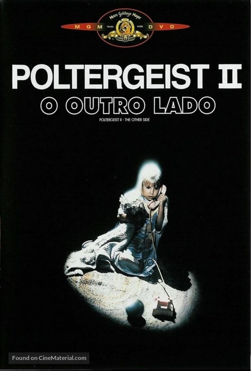 Poltergeist II: The Other Side - Brazilian DVD movie cover