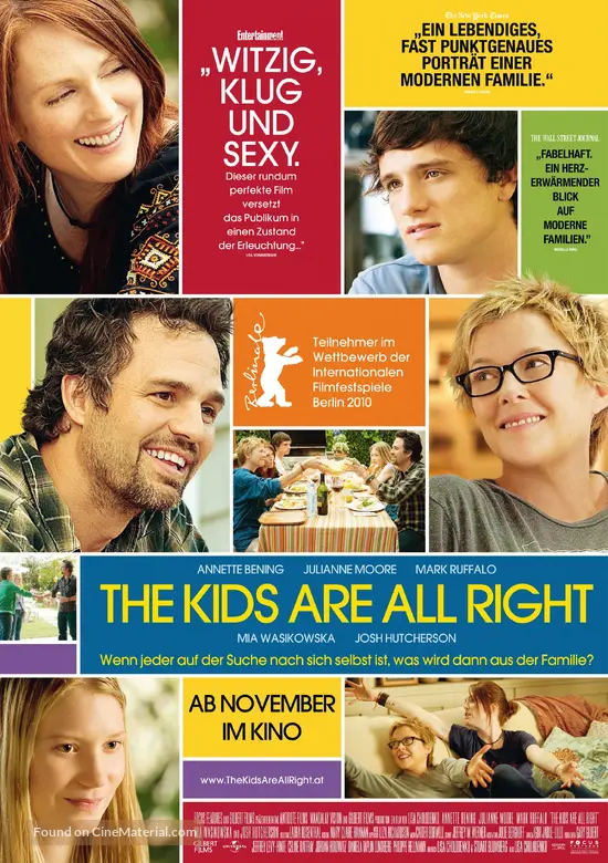 The Kids Are All Right - Austrian Movie Poster