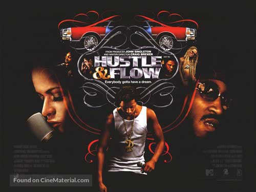 Hustle And Flow - British Movie Poster