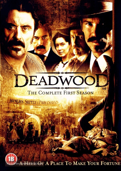 &quot;Deadwood&quot; - British DVD movie cover
